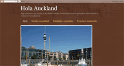 Desktop Screenshot of holaauckland.com