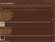 Tablet Screenshot of holaauckland.com